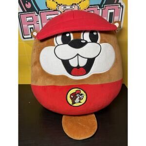 Buc-ee's Squishy Stuffed Plush Beaver Pillow Novelty Souvenir